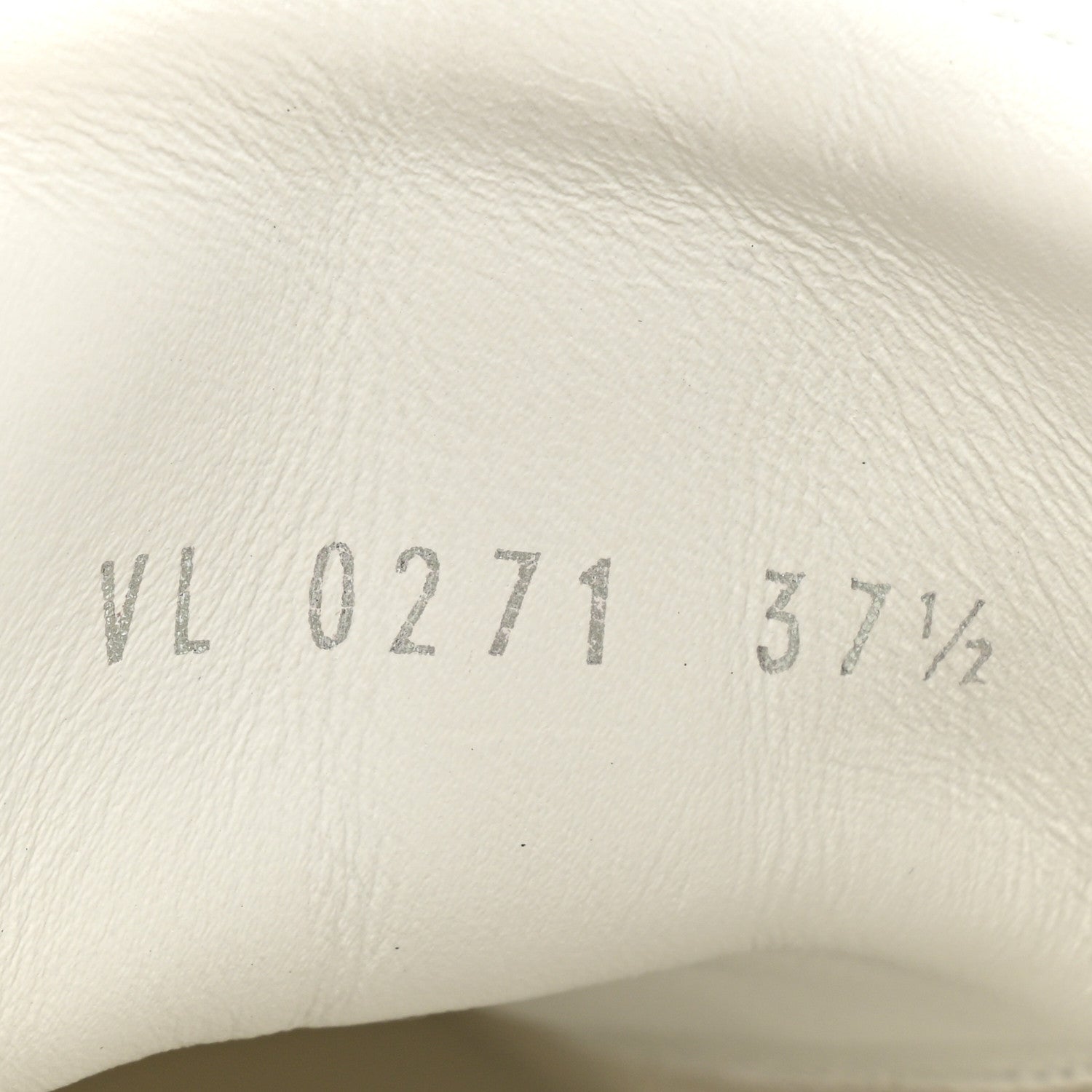 Louis Vuitton Calfskin Damier Azur Run Away Sneakers 37.5 White 9 of 13