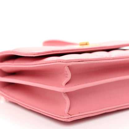 Christian Dior Lambskin Macrocannage Mini Miss Caro Bag Pink 9 of 11