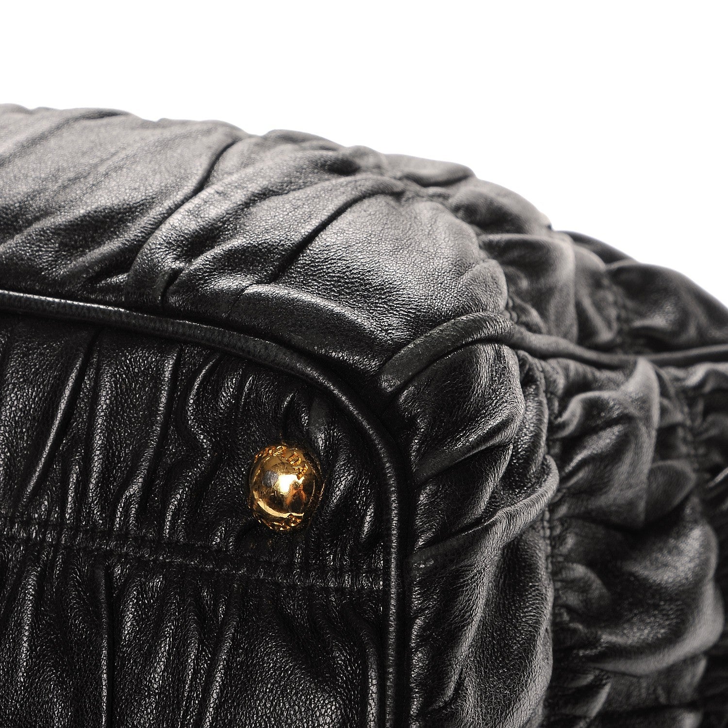 Prada Nappa Gaufre Tote Black 11 of 11