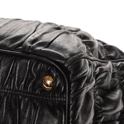 Prada Nappa Gaufre Tote Black 11 of 11
