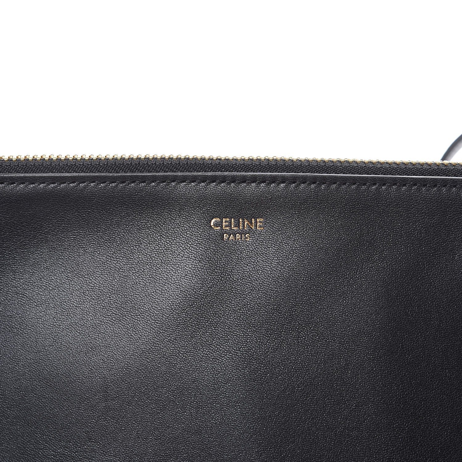 Celine Lambskin Small Trio Crossbody Bag Black 6 of 12