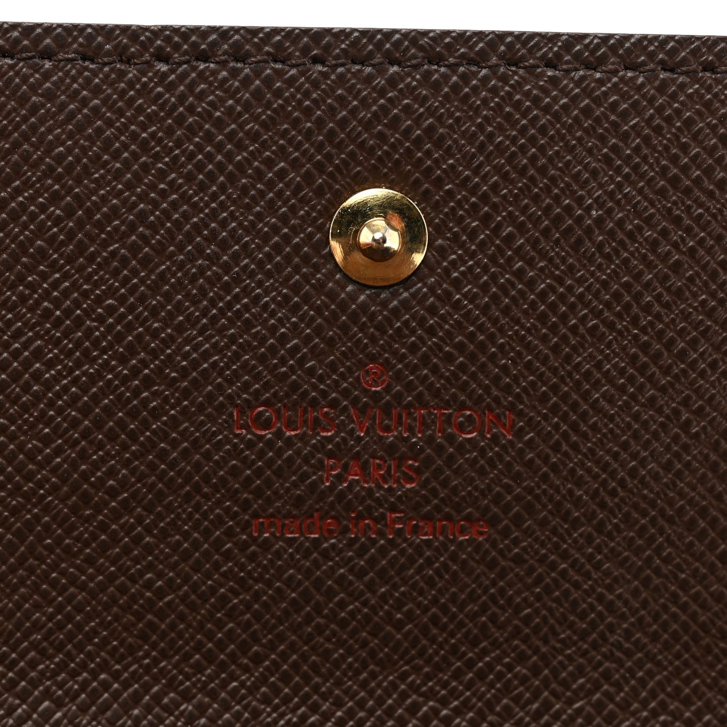 Damier Ebene Sarah Wallet
