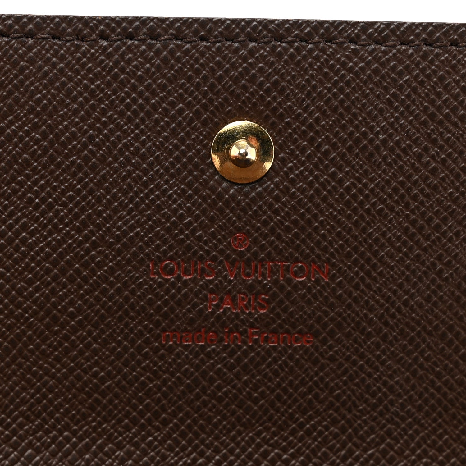 Louis Vuitton Damier Ebene Sarah Wallet 6 of 6
