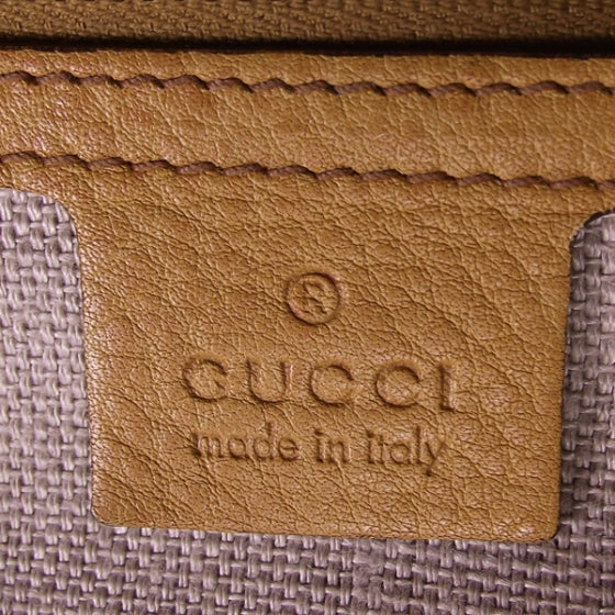 Gucci Straw Leather Pelham Tan 8 of 10