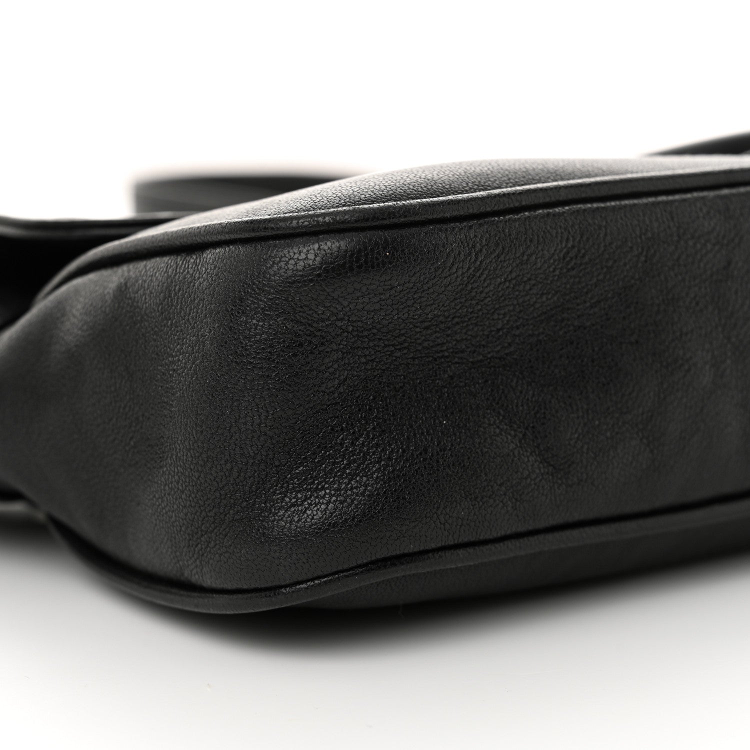 Gucci Goatskin Small GG Monochrome Aphrodite Shoulder Bag Black 9 of 10