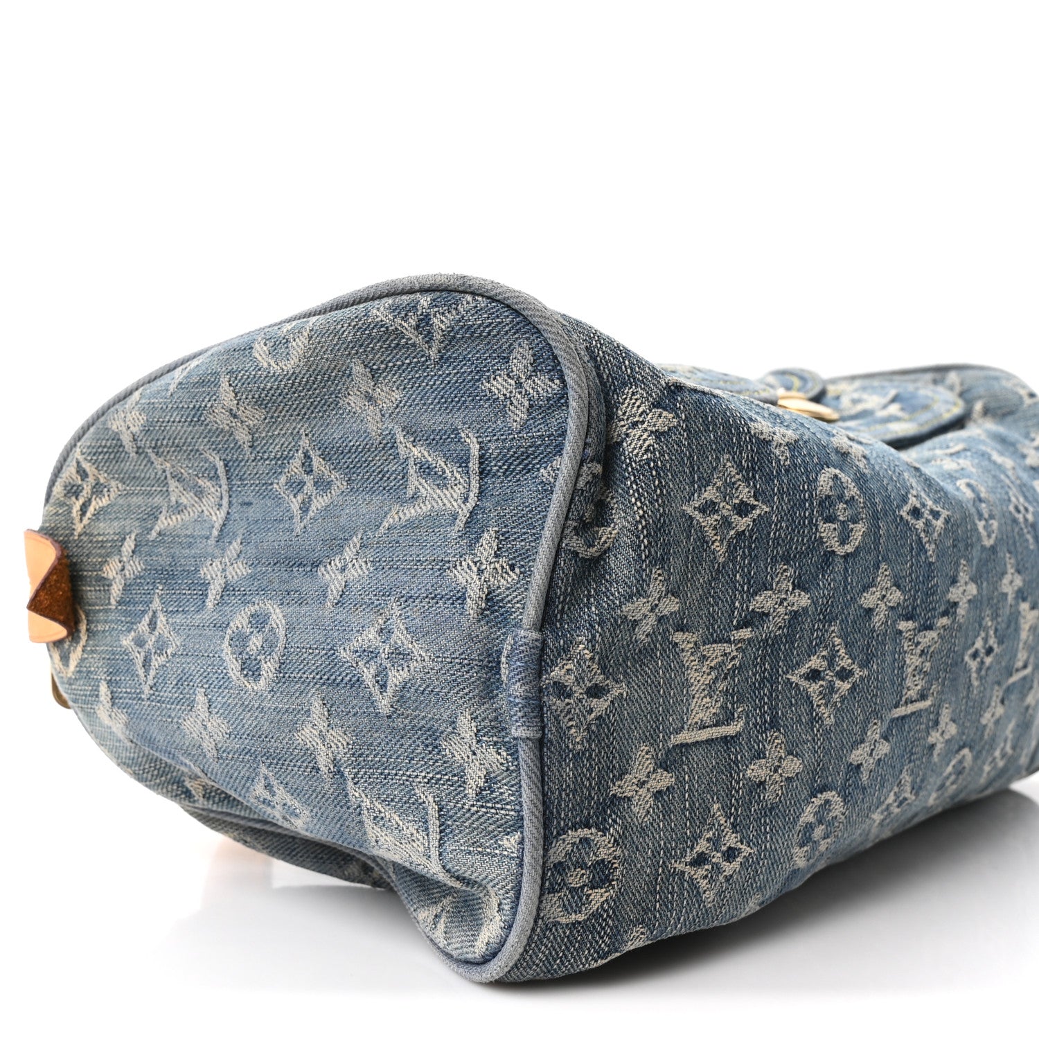 Louis Vuitton Monogram Denim Neo Speedy Blue 8 of 9
