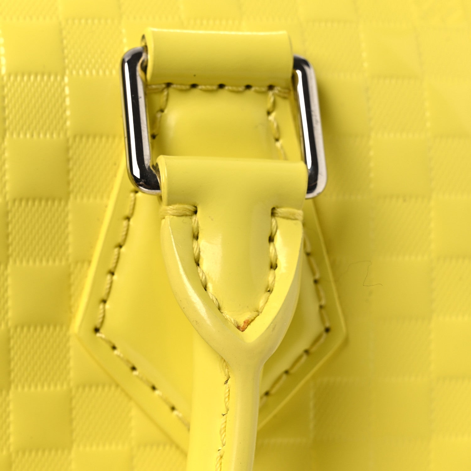 Louis Vuitton Damier Facette Speedy Cube PM Yellow 10 of 11