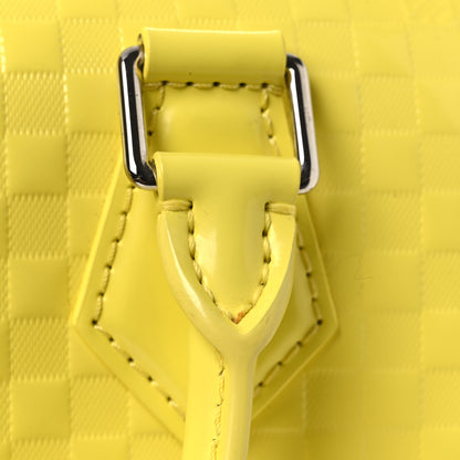 Louis Vuitton Damier Facette Speedy Cube PM Yellow 10 of 11