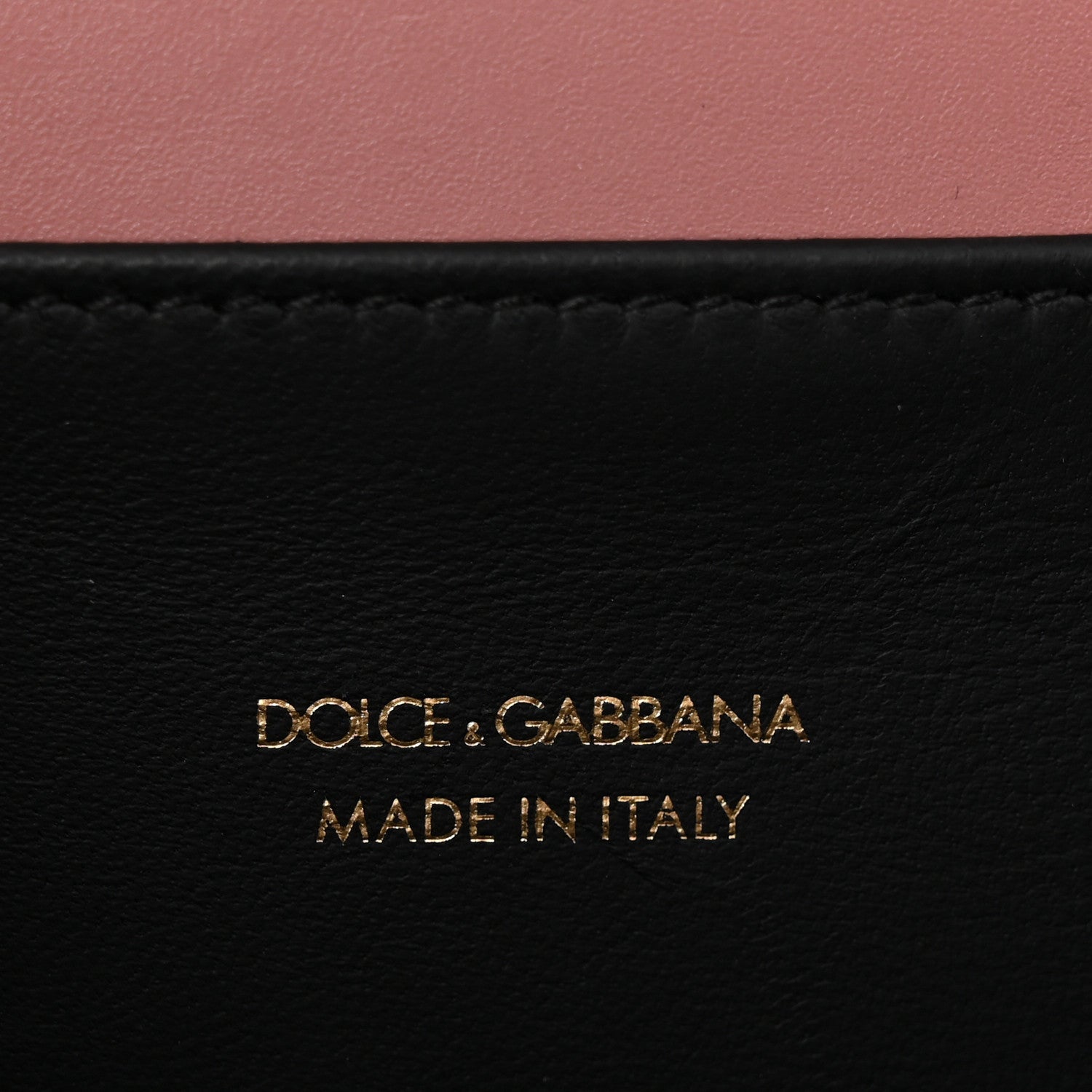 Dolce & Gabbana DOLCE GABBANA Smooth Calfskin Small DG Amore Envelope Bag Pink 6 of 9