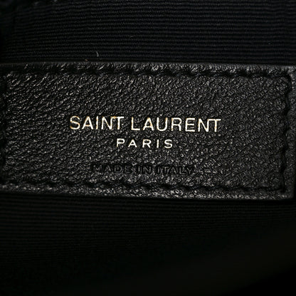Saint Laurent Raffia Calfskin Monogram Medium Niki Chain Satchel Natural 6 of 10