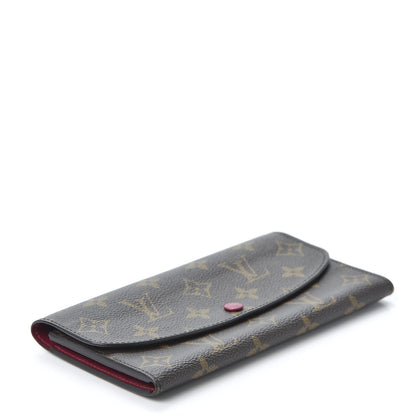 Louis Vuitton Monogram Emilie Wallet Fuchsia 3 of 7