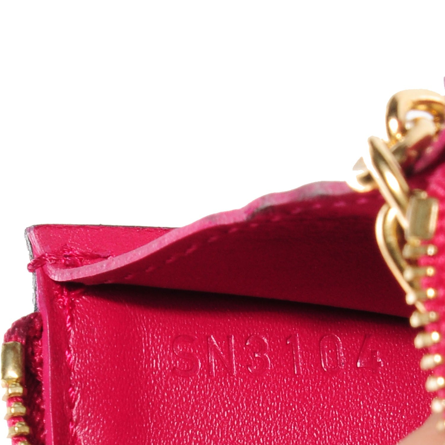 Louis Vuitton Vernis Key Pouch Rose Indien 6 of 7