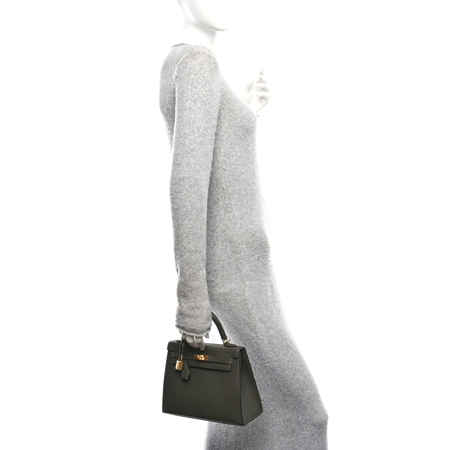 Epsom Kelly Sellier 25 Vert De Gris