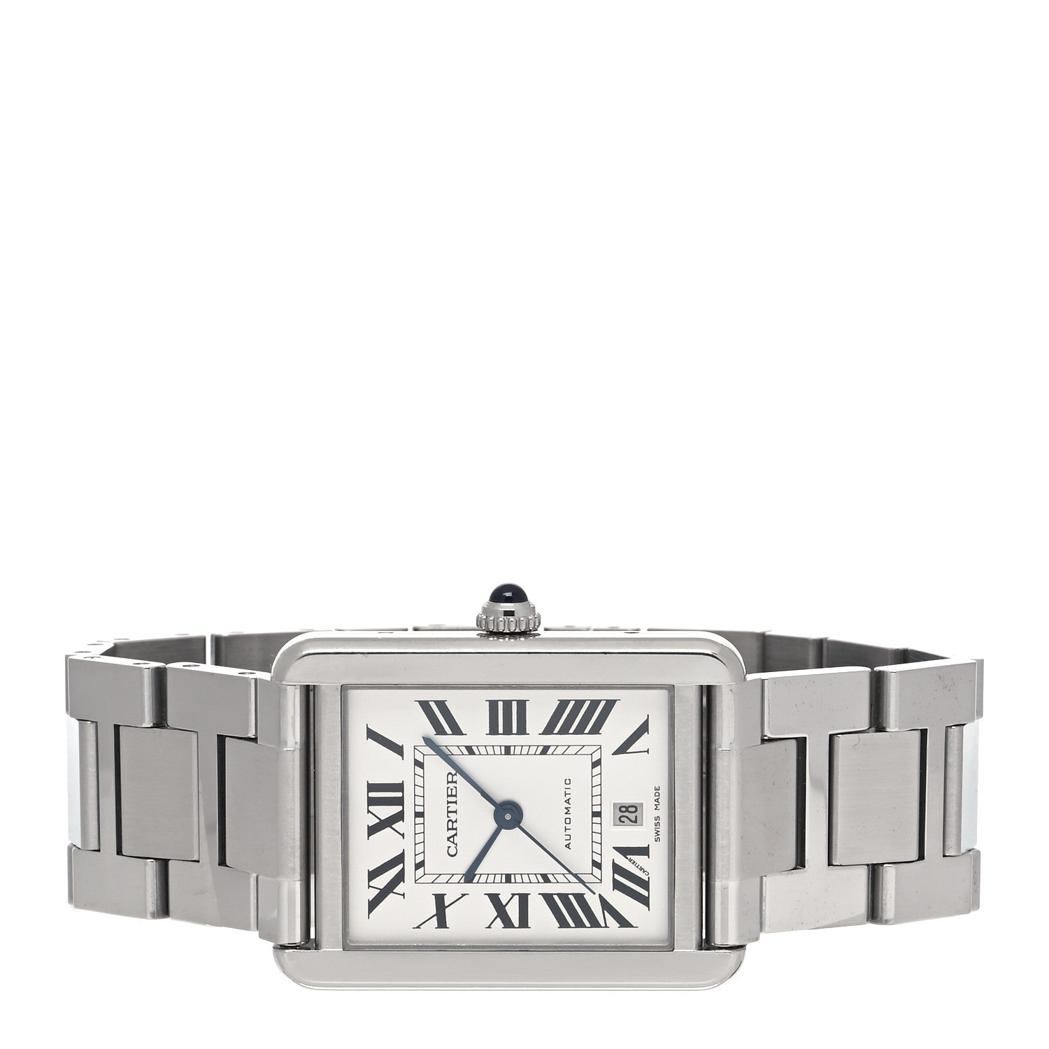 Cartier Stainless Steel 31mm Tank Solo Automatic Watch 2 of 5