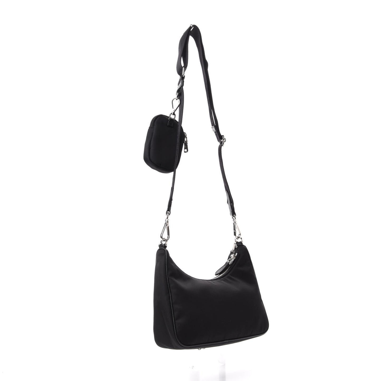 Nylon Re-Edition 2005 Shoulder Bag Black