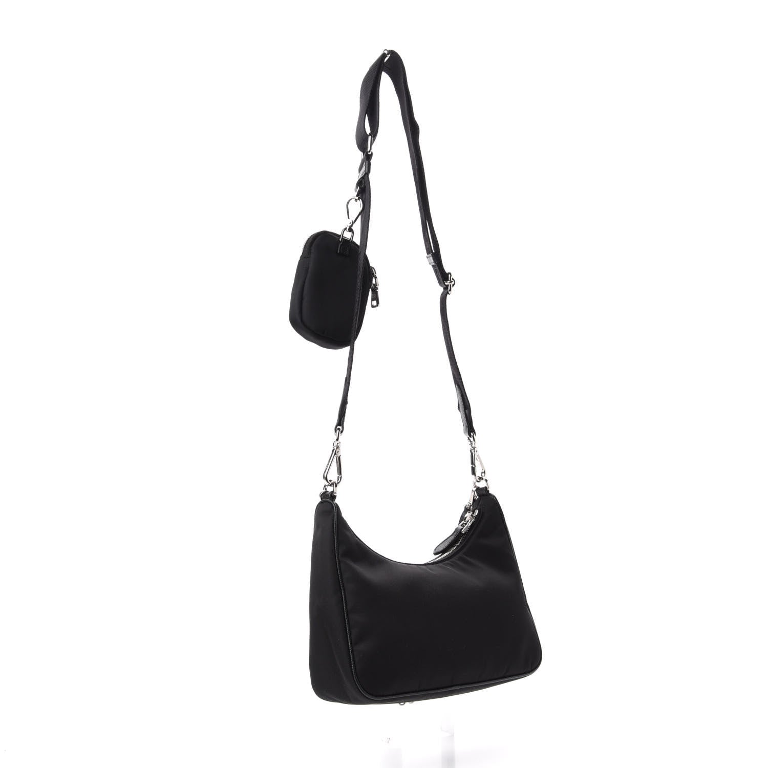 Prada Nylon Re-Edition 2005 Shoulder Bag Black 3 of 13