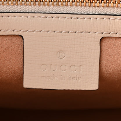 Gucci GG Supreme Monogram Small Horsebit 1955 Shoulder Bag Beige Mystic White 6 of 10