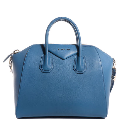 Givenchy Sugar Goatskin Medium Antigona Blue 1 of 12
