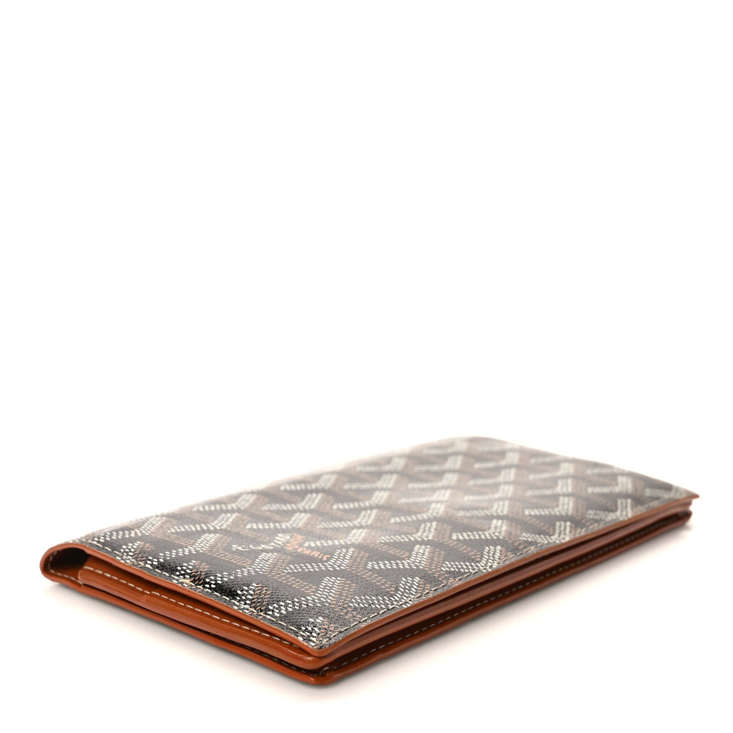 Goyardine Richelieu Wallet Black Gold
