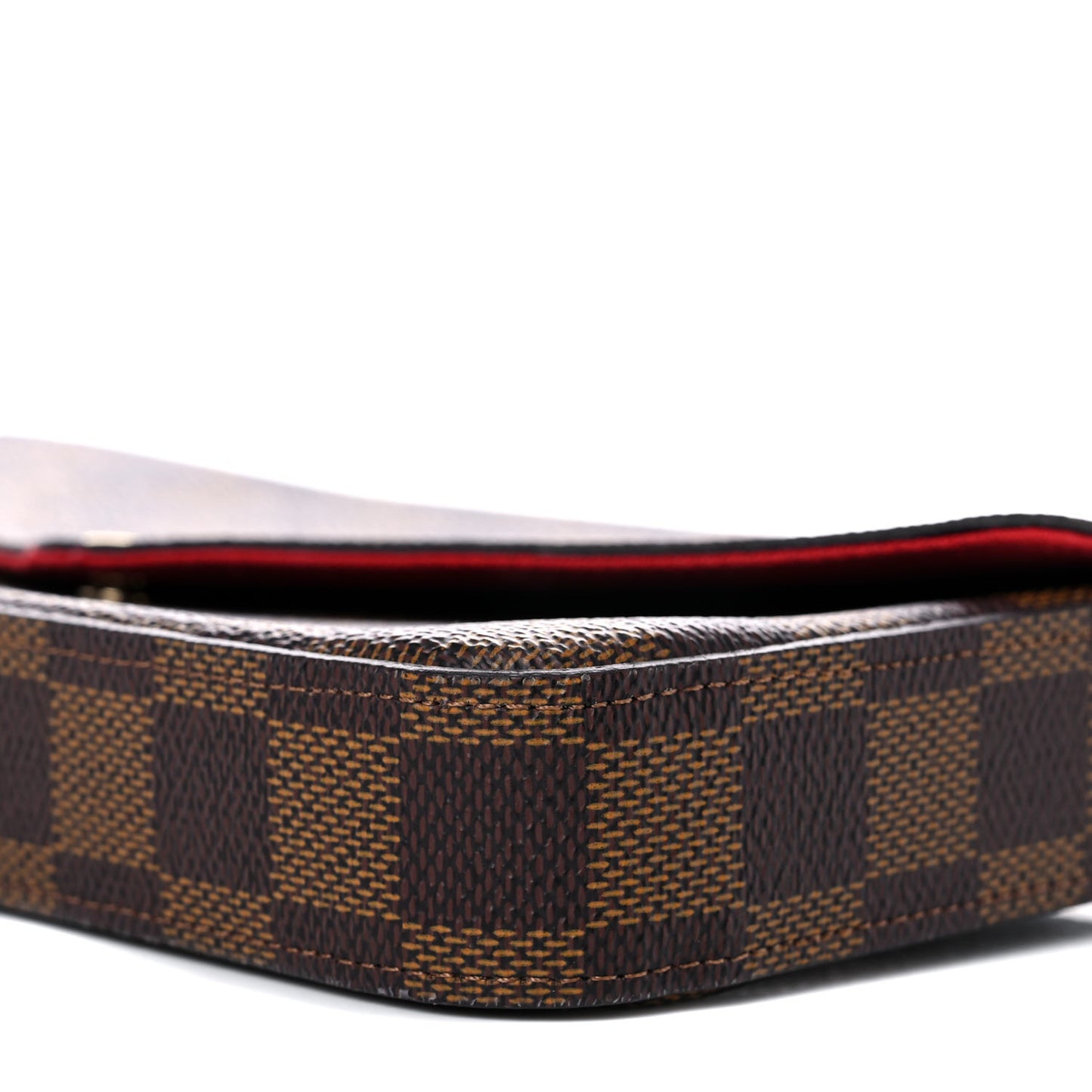 Damier Ebene Pochette Felicie Chain Wallet