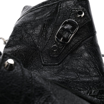 Balenciaga Agneau Classic Silver Hardware City Black 12 of 21