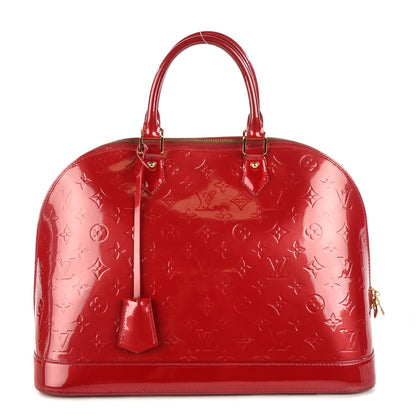 Louis Vuitton Vernis Alma GM Pomme D'Amour 1 of 7