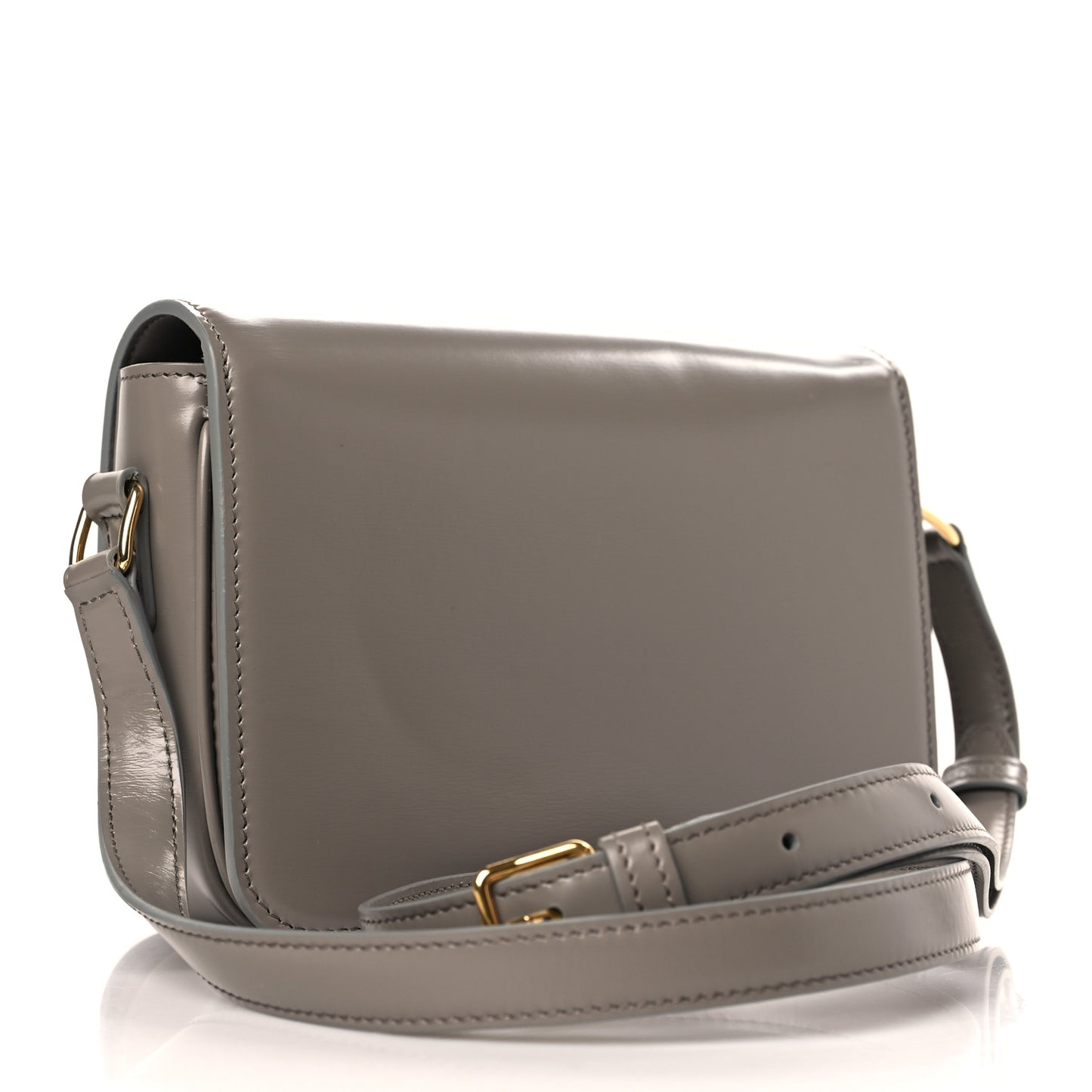Shiny Calfskin Teen Triomphe Pebble