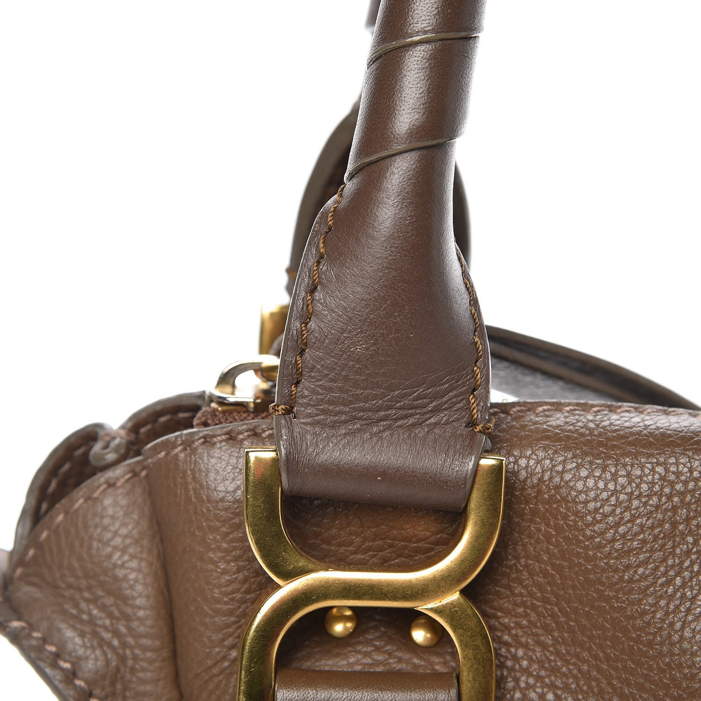 Calfskin Medium Marcie Satchel Seed