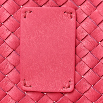 Bottega Veneta Lambskin Intreccio Medium Cabat Milkshake 12 of 13