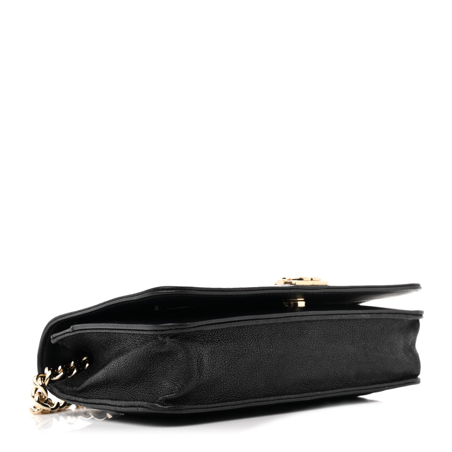Chanel Caviar Quilted Boy Wallet On Chain WOC Black 4 of 15
