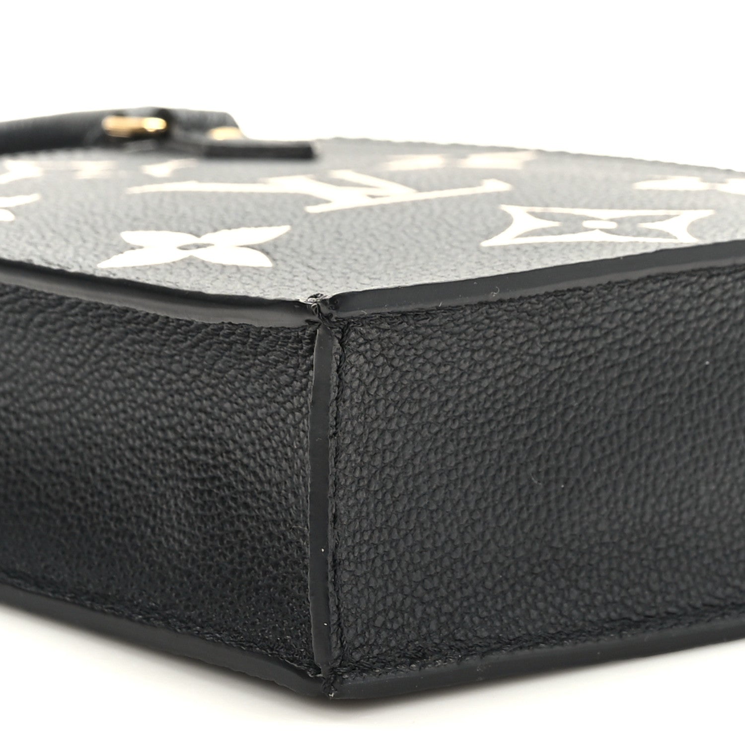 Louis Vuitton Empreinte Monogram Giant Petit Sac Plat Black Beige 7 of 8