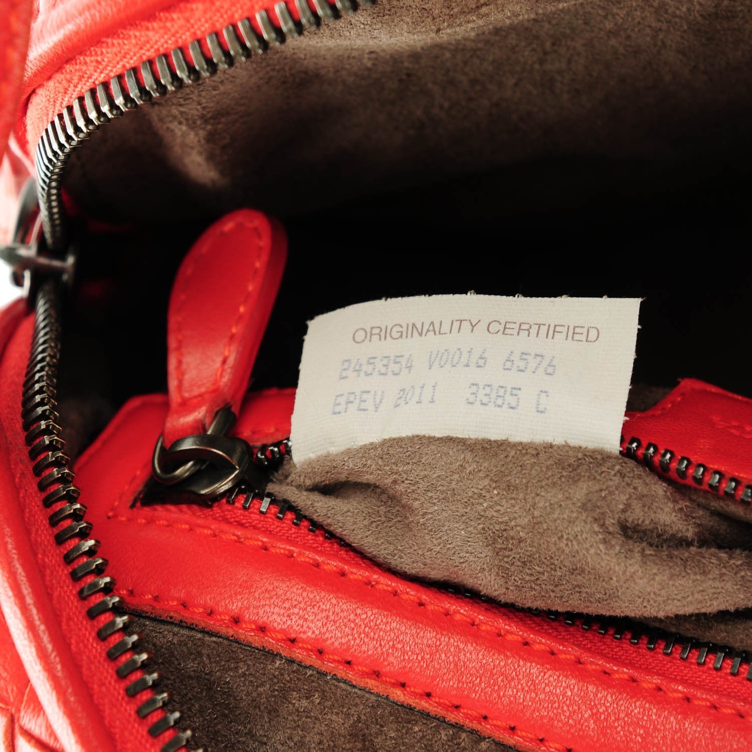 Bottega Veneta Nappa Intrecciato Pillow Crossbody Messenger Corniola 8 of 9