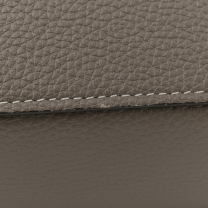 Celine Drummed Calfskin Micro Luggage Souris 12 of 13