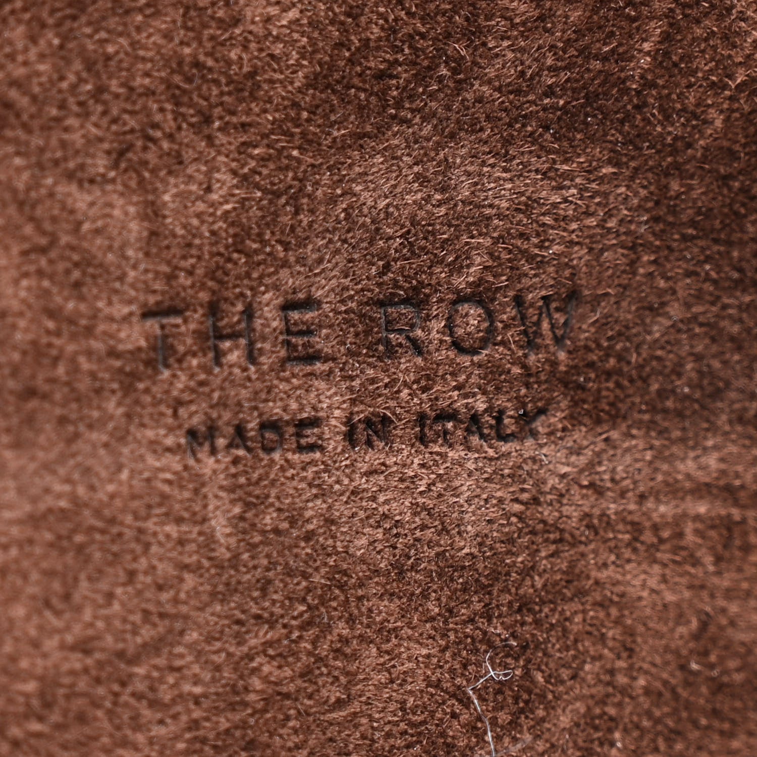 The Row Suede Soft Margaux 15 Mocha 6 of 10