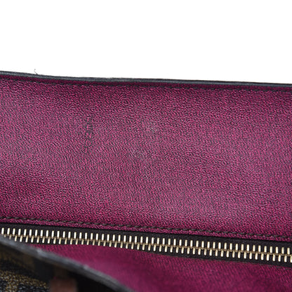 Fendi Zucca Spalmati Medium Roll Tote Tobacco Fuxia 19 of 19