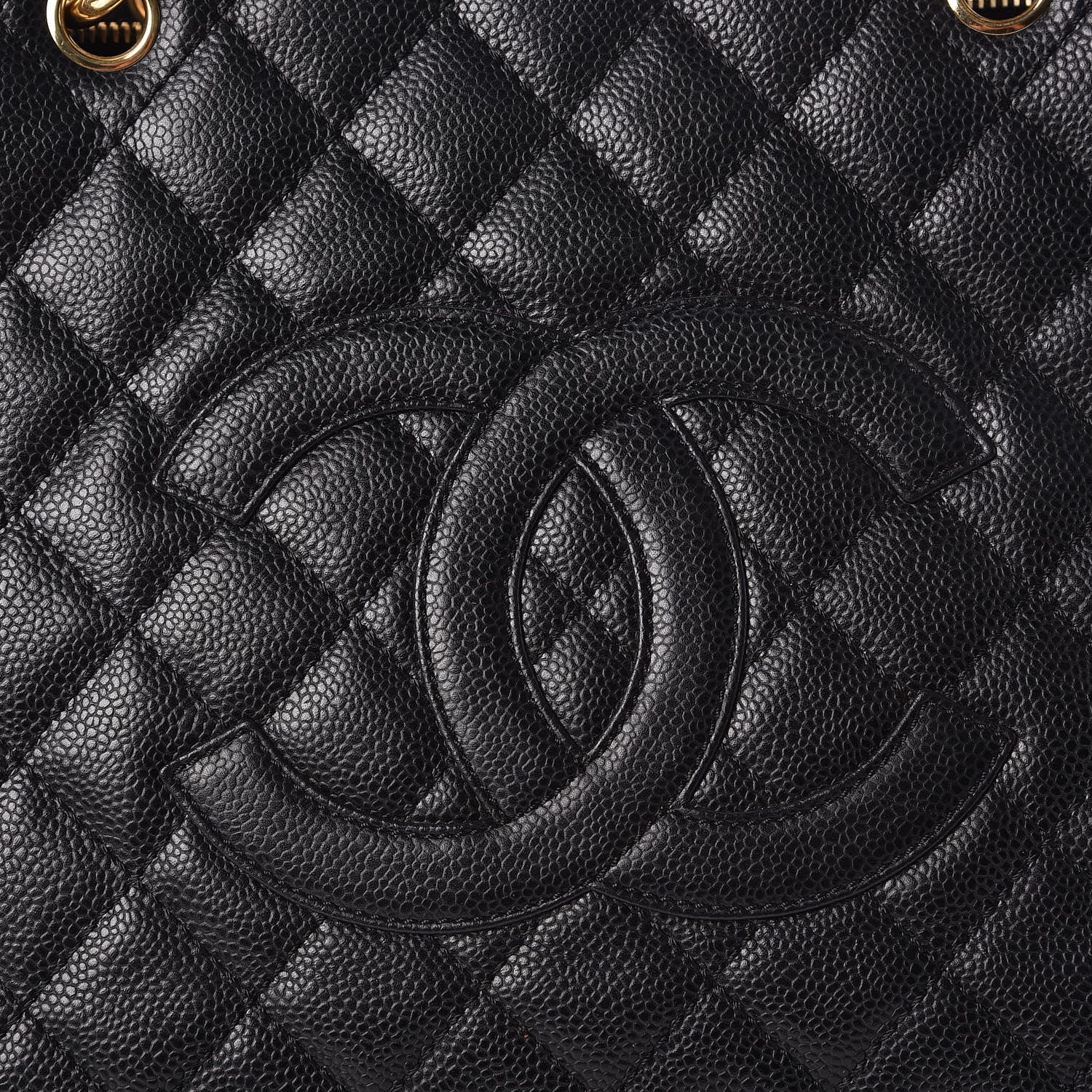 Chanel Caviar Quilted Grand Shopping Tote GST Black 13 of 13