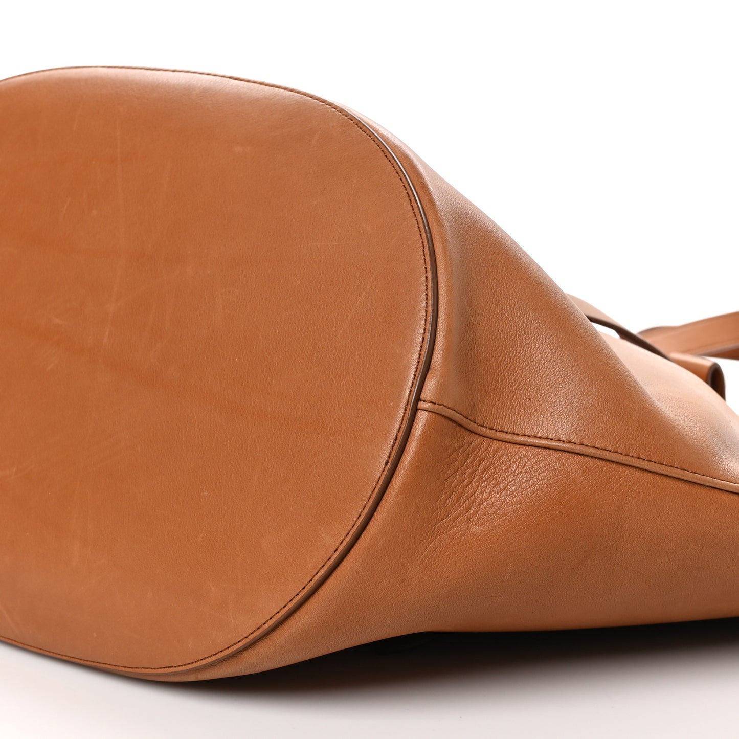 Saddle Calfskin EW Jasper Tote Cuir