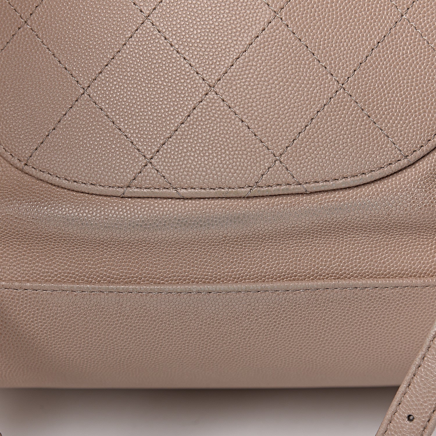 Chanel Caviar Quilted Business Affinity Backpack Beige 18 of 19