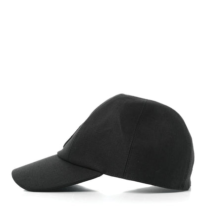 Hermes Linen Davis Ancre Cap 57 Black 4 of 7