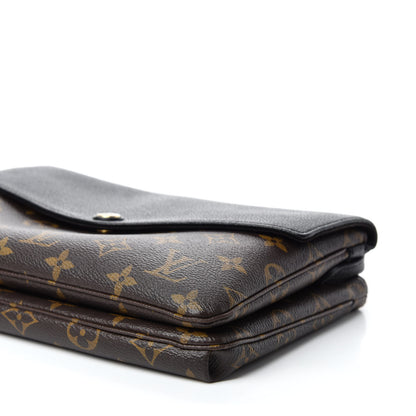 Louis Vuitton Monogram Twice Pochette Black 8 of 11