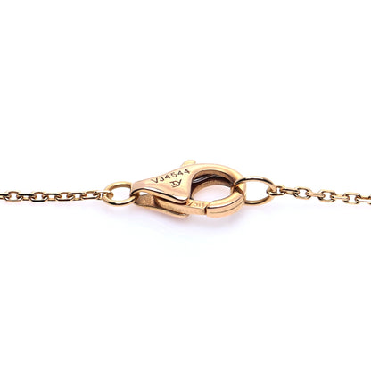 Cartier 18K Pink Gold Pink Sapphire Diamond Caresse D'Orchidees Par Cartier Necklace 6 of 6