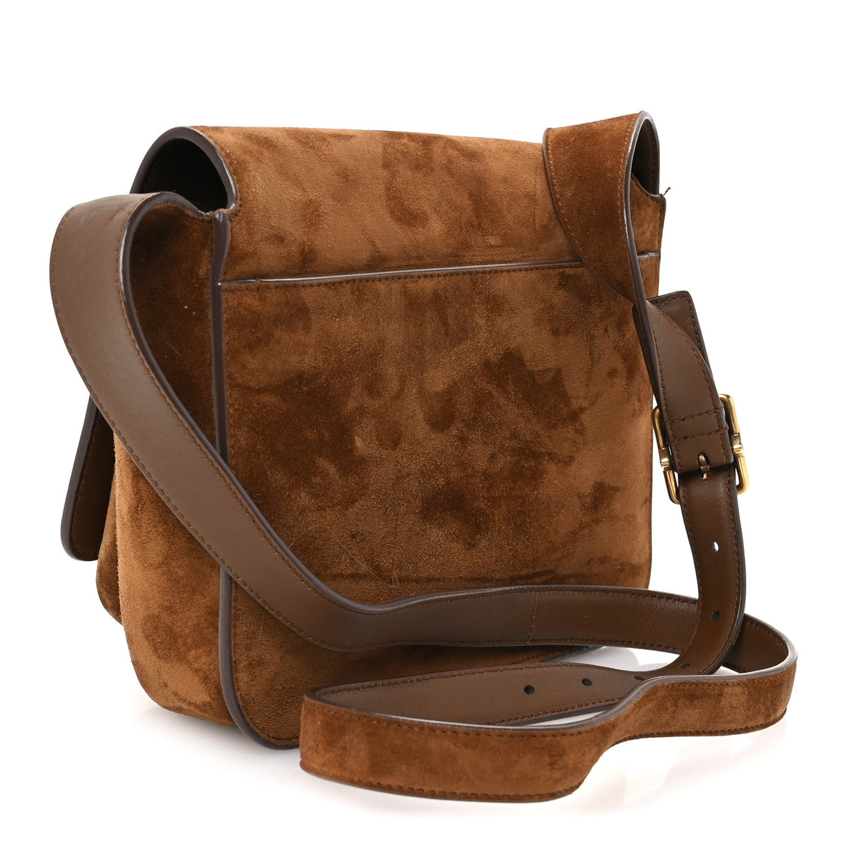Suede Besace Niki Satchel New Barley
