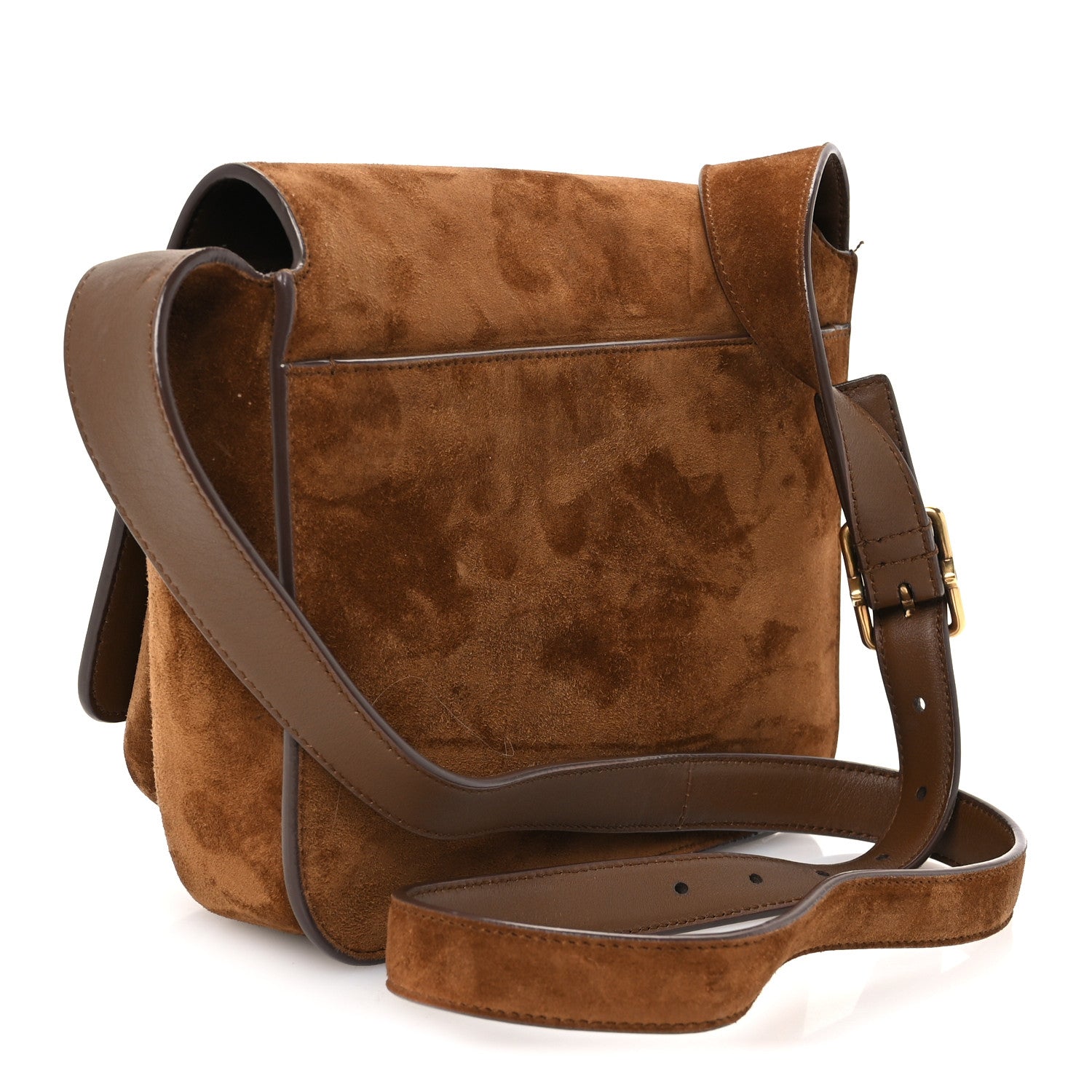 Saint Laurent Suede Besace Niki Satchel New Barley 2 of 10