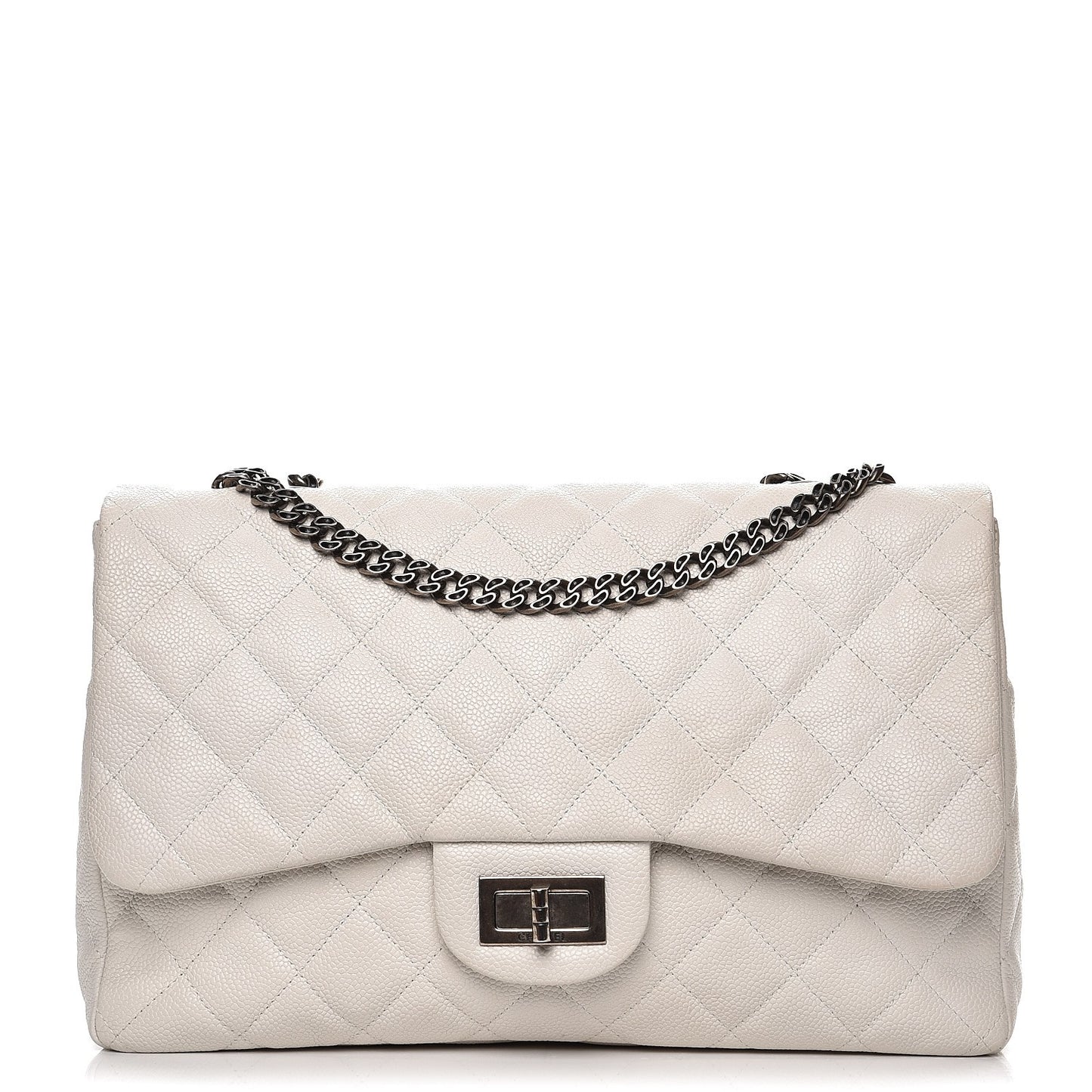 Caviar Quilted 2.55 Reissue 226 Flap White