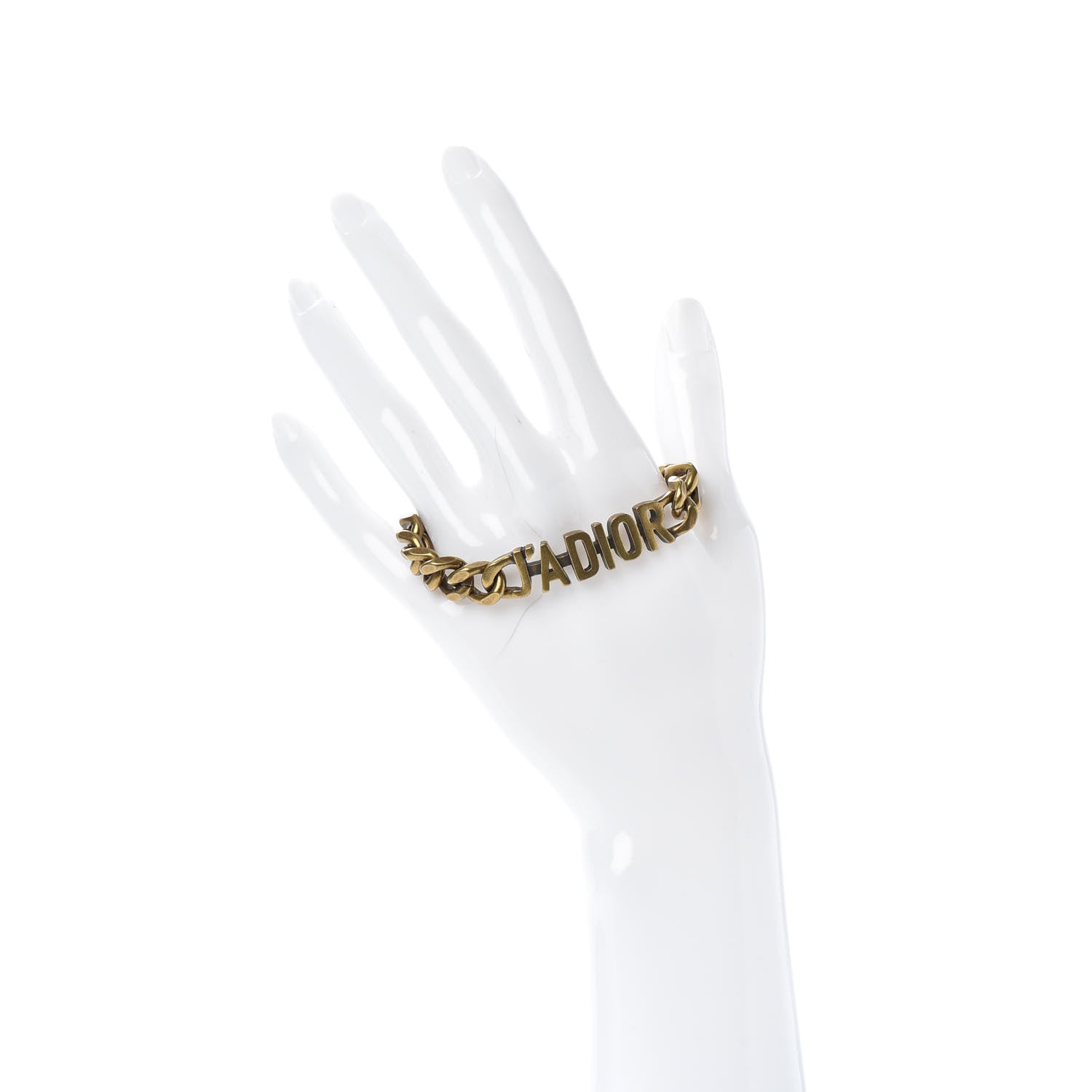 Christian Dior Metal J'Adior Chain Bracelet Gold 2 of 4