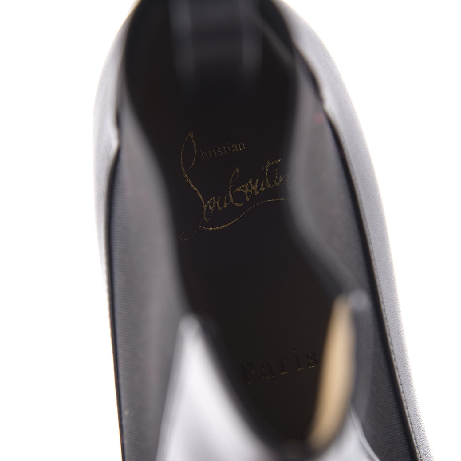 Christian Louboutin Calfskin Marchacroche Flat Chelsea Boots 38.5 Black 7 of 7