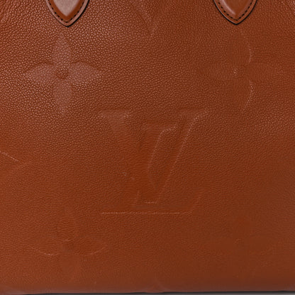 Louis Vuitton Empreinte Monogram Giant Onthego GM Cognac 7 of 14