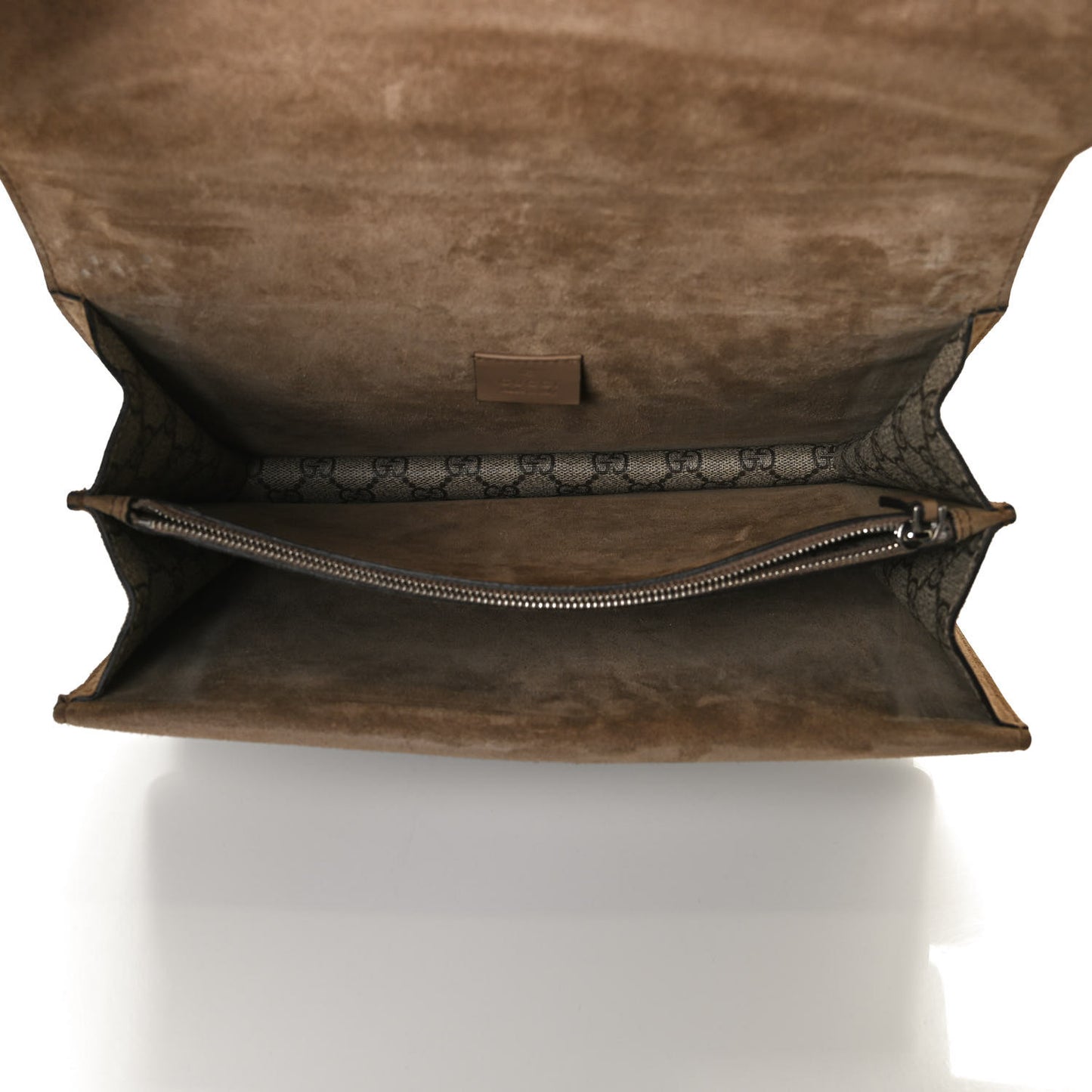 GG Supreme Monogram Medium Dionysus Shoulder Bag Taupe