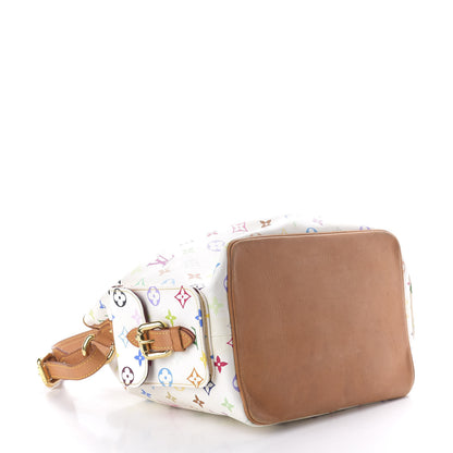 Louis Vuitton Monogram Multicolor Petit Noe White 4 of 9