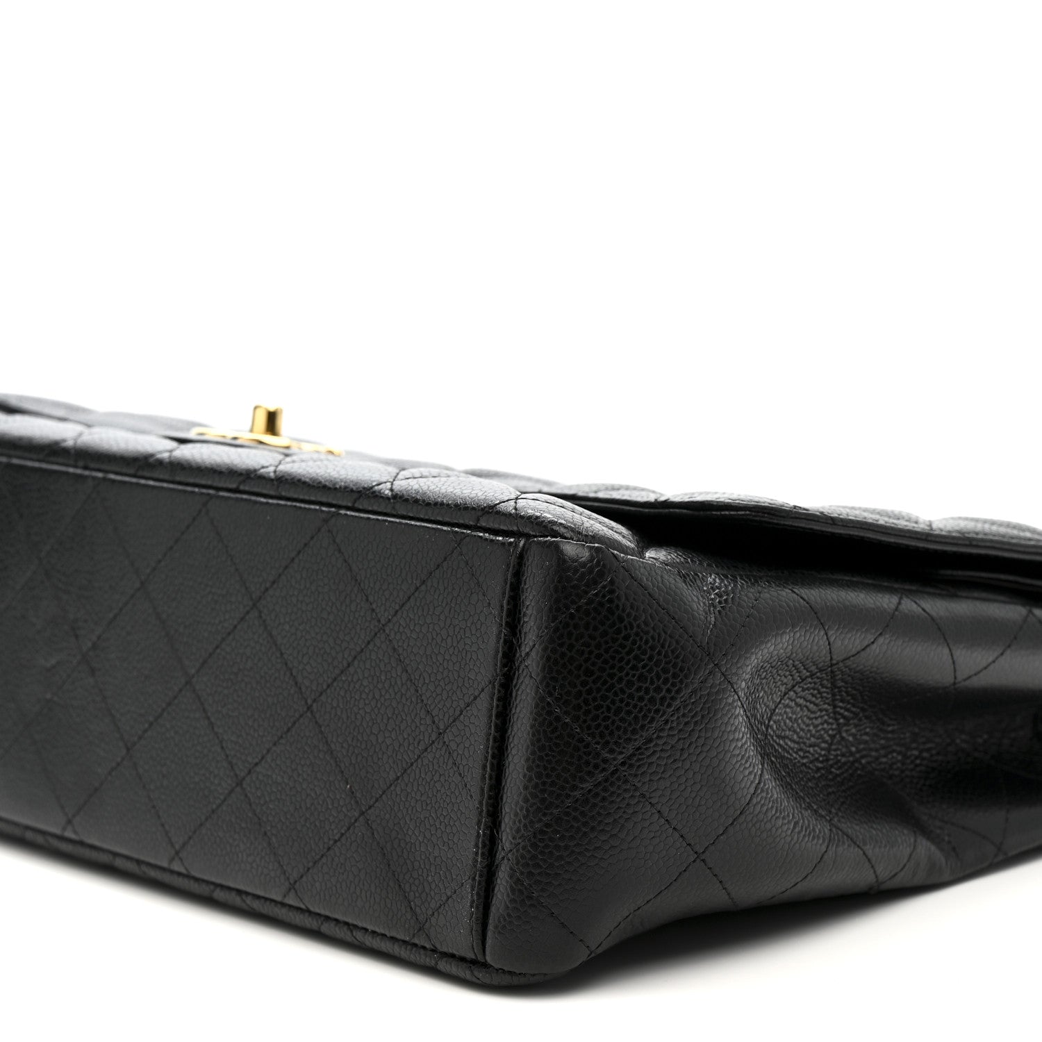 Chanel Caviar Quilted Maxi Double Flap Black 10 of 14
